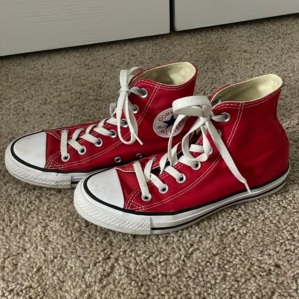 Women’s Red Chuck Taylor All Star Classic